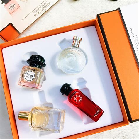 hermes deluxe replica coffret set|hermes deluxe mini perfume.